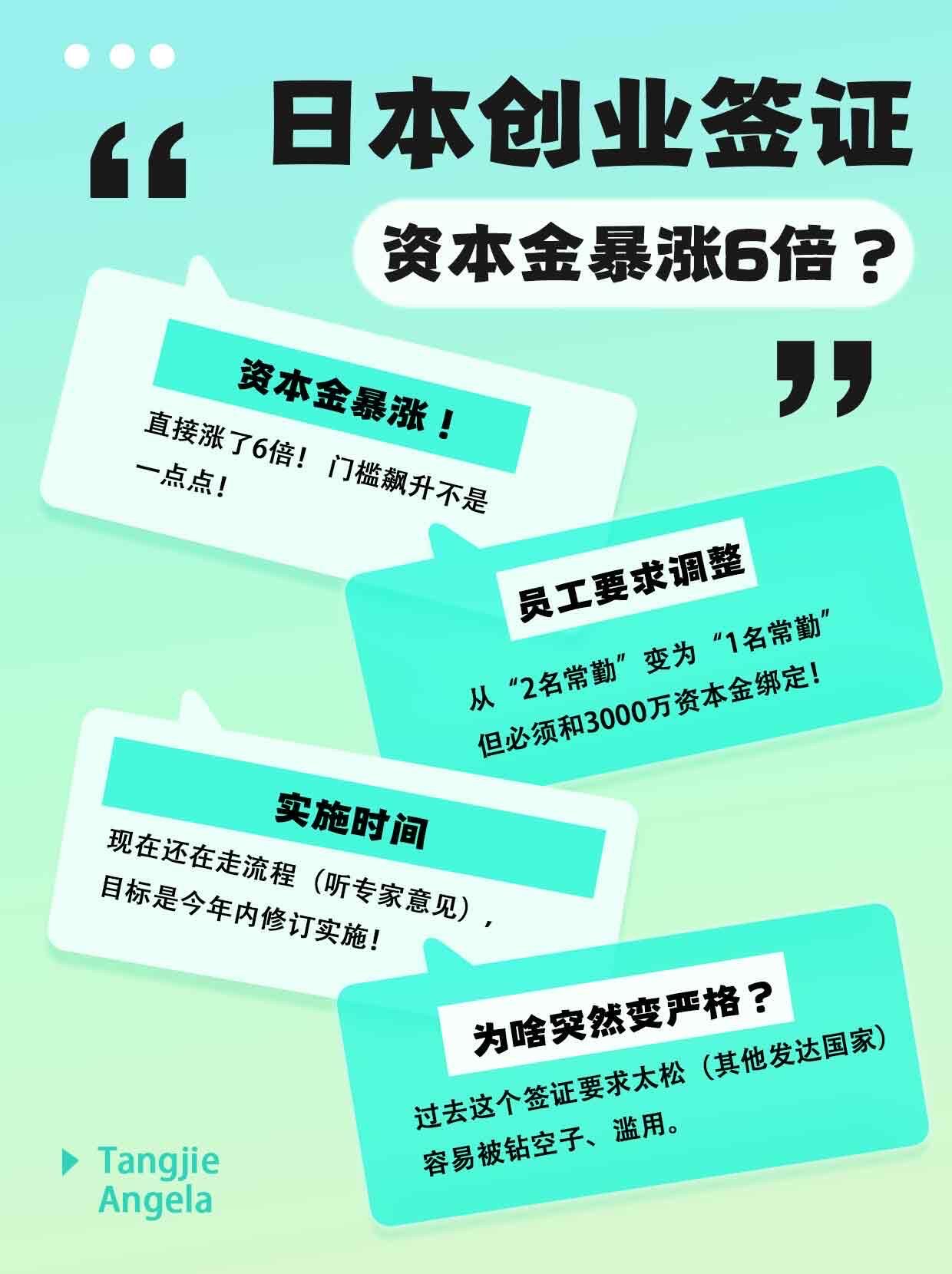 日本经管签证重磅变政!资本金暴涨6倍,最后窗口期只剩2个月!